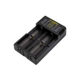 ŁADOWARKA DO BATERII I AKUMULATORK&Oacute;W AA AAA LI-ION NI-MH NICD UNIWERSALNA CZARNA