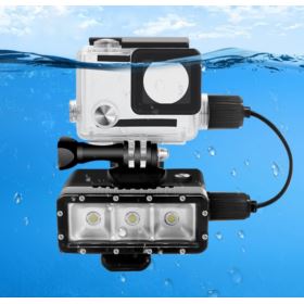 LAMPA LED DO KAMERY SPORTOWEJ WODOSZCZELNA