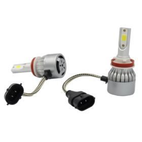 ŻAR&Oacute;WKI LED SAMOCHODOWE H8 H9 H11 7600LM 6000K
