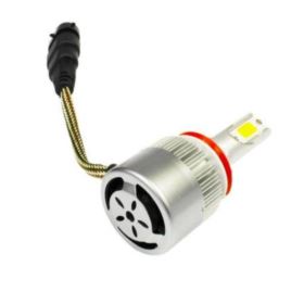 ŻAR&Oacute;WKI LED SAMOCHODOWE H8 H9 H11 7600LM 6000K