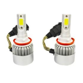 ŻAR&Oacute;WKI LED SAMOCHODOWE H8 H9 H11 7600LM 6000K