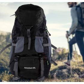 PLECAK TURYSTYCZNY 50L CZARNY FREE KNIGHT WODOODPORNY