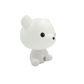 LAMPKA NOCNA DLA DZIECI MIŚ BIAŁA