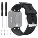 PASEK DO GARMIN FORERUNNER 30 35 CZARNY SILIKONOWY