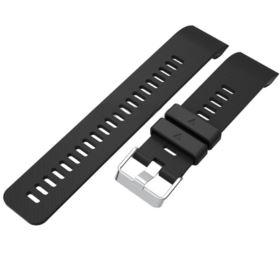 PASEK DO GARMIN FORERUNNER 30 35 CZARNY SILIKONOWY