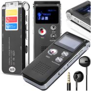 DYKTAFON SK-012 CYFROWY MP3 8GB SREBRNY