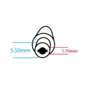 ZASILACZ ŁADOWARKA 19V 3.42A 5.5*1.7mm ACER GAT Z KABLEM ZASILAJĄCYM