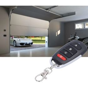 PILOT 4 KANAŁOWY 433MHZ RF DO STEROWANIA CZARNO-SREBRNY