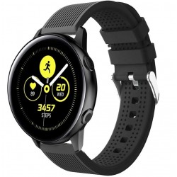 PASEK DO GARMIN VIVOACTIVE 3 FORERUNNER 245 VIVOMOVE HR STYLE VENU 20MM CZARNY