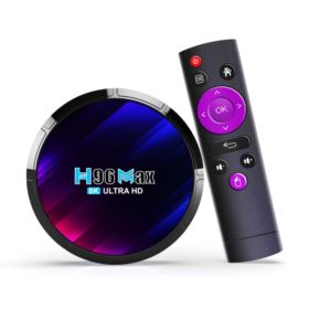 SMART TV BOX H96 MAX 4GB/64GB ANDROID Z PILOTEM