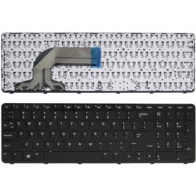 KLAWIATURA HP PAVILION 15 15-E 15-G 15-N 15T 15-E000 15-G000 708168-001 CZARNA Z RAMKĄ BŁYSK WIN8 US