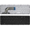 KLAWIATURA HP PAVILION 15 15-E 15-G 15-N 15T 15-E000 15-G000 708168-001 CZARNA Z RAMKĄ BŁYSK WIN8 US