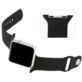 PASEK DO APPLE WATCH 1 2 3 4 5 6 SE 42/44MM CZARNY SILIKONOWY