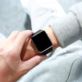 PASEK DO APPLE WATCH 1 2 3 4 5 6 SE 42/44MM CZARNY SILIKONOWY