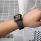 PASEK DO APPLE WATCH 1 2 3 4 5 6 SE 42/44MM CZARNY SILIKONOWY
