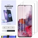 SZKŁO HARTOWANE SAMSUNG GALAXY S20 Z KLEJEM I LAMPĄ UV 9H