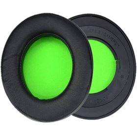 GĄBKI DO SŁUCHAWEK RAZER KRAKEN PRO V2 QUARTZ PRO 7.1 V2 CZARNO-ZIELONE