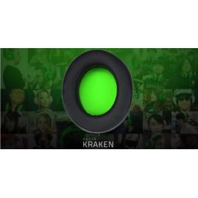 GĄBKI DO SŁUCHAWEK RAZER KRAKEN PRO V2 QUARTZ PRO 7.1 V2 CZARNO-ZIELONE