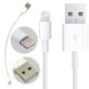 KABEL LIGHTNING APPLE IPHONE IPAD IPOD BIAŁY 23 CM