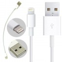 KABEL LIGHTNING APPLE IPHONE IPAD IPOD BIAŁY 23 CM