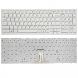KLAWIATURA SONY VAIO VPC-EB VPC-EB11FM PCG-7 PCG-71211M MP-09L23US-886 Z RAMKĄ BIAŁA