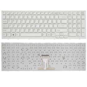 KLAWIATURA SONY VAIO VPC-EB VPC-EB11FM PCG-7 PCG-71211M MP-09L23US-886 Z RAMKĄ BIAŁA