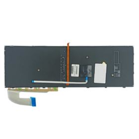 KLAWIATURA HP US CZARNA 750 755 850 855 G5 G6 ZBOOK 15U G5 15U G6 SREBRNA RAMKA Z PODŚWIETLENIE LED Z PUDEŁKIEM KGAT - Klawia...