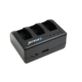 ŁADOWARKA 3-KANAŁOWA DO GO PRO HERO 5 6 Z BATERIĄ AHDBT-501 1220MAH I KABLEM PULUZ