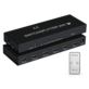 PRZEŁĄCZNIK HDMI SWITCH 4 PORTY WYJŚCIOWE MATRIX 4Kx2K ROZDZIELACZ Z PILOTEM CZARNY