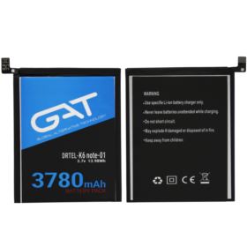 BATERIA LENOVO K6 NOTE K6 POWER BL270 VIBE K6 PLUS 3780MAH GAT