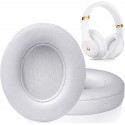 GĄBKI DO SŁUCHAWEK BEATS SOLO 2.0 3.0 WIRELESS BIAŁE NAKŁADKI