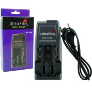 ŁADOWARKA DO BATERII I AKUMULATORKÓW LI-ION 18650 14500 16340 18500 10440 UNIWERSALNA CZARNA