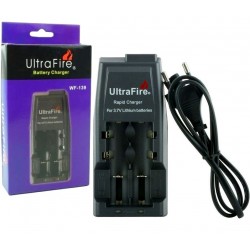 ŁADOWARKA DO BATERII I AKUMULATORKÓW LI-ION 18650 14500 16340 18500 10440 UNIWERSALNA CZARNA