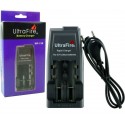ŁADOWARKA DO BATERII I AKUMULATORKÓW LI-ION 18650 14500 16340 18500 10440 UNIWERSALNA CZARNA