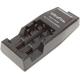 ŁADOWARKA DO BATERII I AKUMULATORK&Oacute;W LI-ION 18650 14500 16340 18500 10440 UNIWERSALNA CZARNA