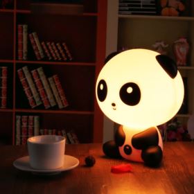 LAMPKA NOCNA PANDA DLA DZIECI Z KABLEM