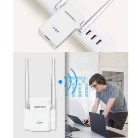 WZMACNIACZ SYGNAŁU WIFI COMFAST 1200MBPS BIAŁY