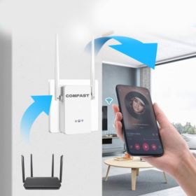 WZMACNIACZ SYGNAŁU WIFI COMFAST 1200MBPS BIAŁY