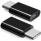 ADAPTER PRZEJŚCIÓWKA MICRO USB USB C CZARNY