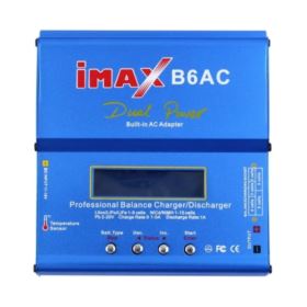 IMAX B6AC ŁADOWARKA UNIWERSALNA Z WBUDOWANYM ZASILACZEM I 4 PRZEJŚCI&Oacute;WKAMI