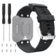 PASEK DO GARMIN FORERUNNER 30 35 CZARNY SILIKONOWY