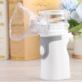 INHALATOR ULTRADŹWIĘKOWY NEBULIZATOR PRZENOŚNY DLA DZIECI I DOROSŁYCH BIAŁO-SZARY