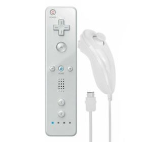 KONTROLER I PILOT DO NINTENDO WII WII U BIAŁY BEZPRZEWODOWY
