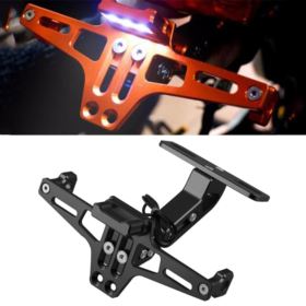 MOCOWANIE TABLICY REJESTRACYJNEJ MOTOCYKL LAMPKA LED NA TYŁ