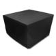 POKROWIEC NA MEBLE OGRODOWE GRILLA 123x123x74 CM CZARNY