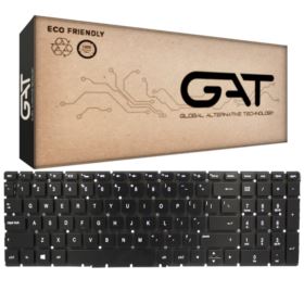 KLAWIATURA DO HP 250 G6 255 G6 15S-EQ 15S-FQ LED PODŚWIETLANA BEZ RAMKI CZARNA BŁYSZCZĄCA - Klawiatury do laptop&oacute;w