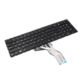 KLAWIATURA DO HP 250 G6 255 G6 15S-EQ 15S-FQ LED PODŚWIETLANA BEZ RAMKI CZARNA BŁYSZCZĄCA - Klawiatury do laptopów
