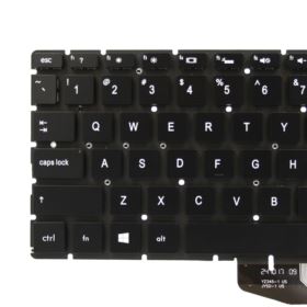 KLAWIATURA DO HP 250 G6 255 G6 15S-EQ 15S-FQ LED PODŚWIETLANA BEZ RAMKI CZARNA BŁYSZCZĄCA - Klawiatury do laptop&oacute;w
