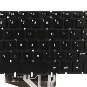KLAWIATURA DO HP 250 G6 255 G6 15S-EQ 15S-FQ LED PODŚWIETLANA BEZ RAMKI CZARNA BŁYSZCZĄCA - Klawiatury do laptop&oacute;w
