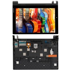 WYŚWIETLACZ Z DIGITIZEREM LENOVO TAB 3 YT3-X50 CZARNY Z RAMKĄ FULL SET